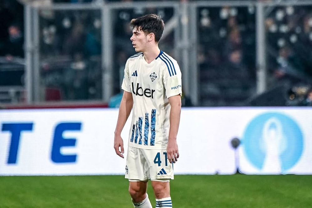 Como, Valle (DAZN): "Recupero palla sullo 0-2? Fabregas ci chiede di pressare sempre"