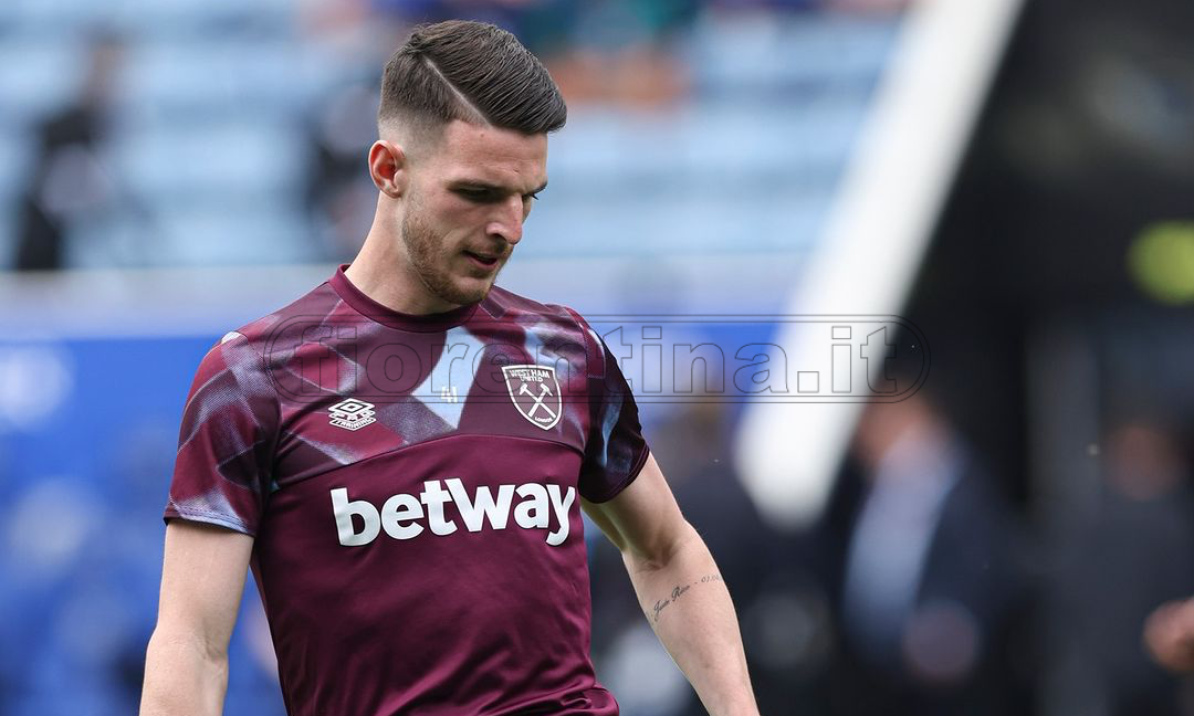 L'Arsenal offre oltre 120 mln per Declan Rice, avversario dei viola nella finale di Conference