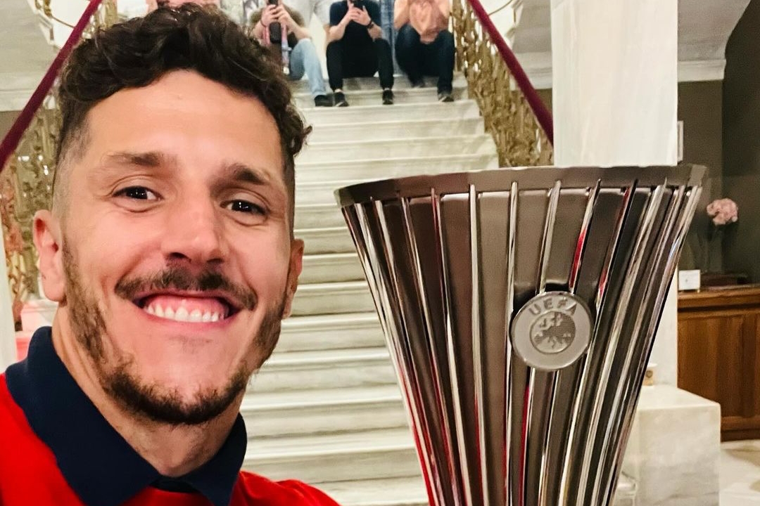 Jovetic saluta l'Olympiacos: "Fantastico vincere la Conference"