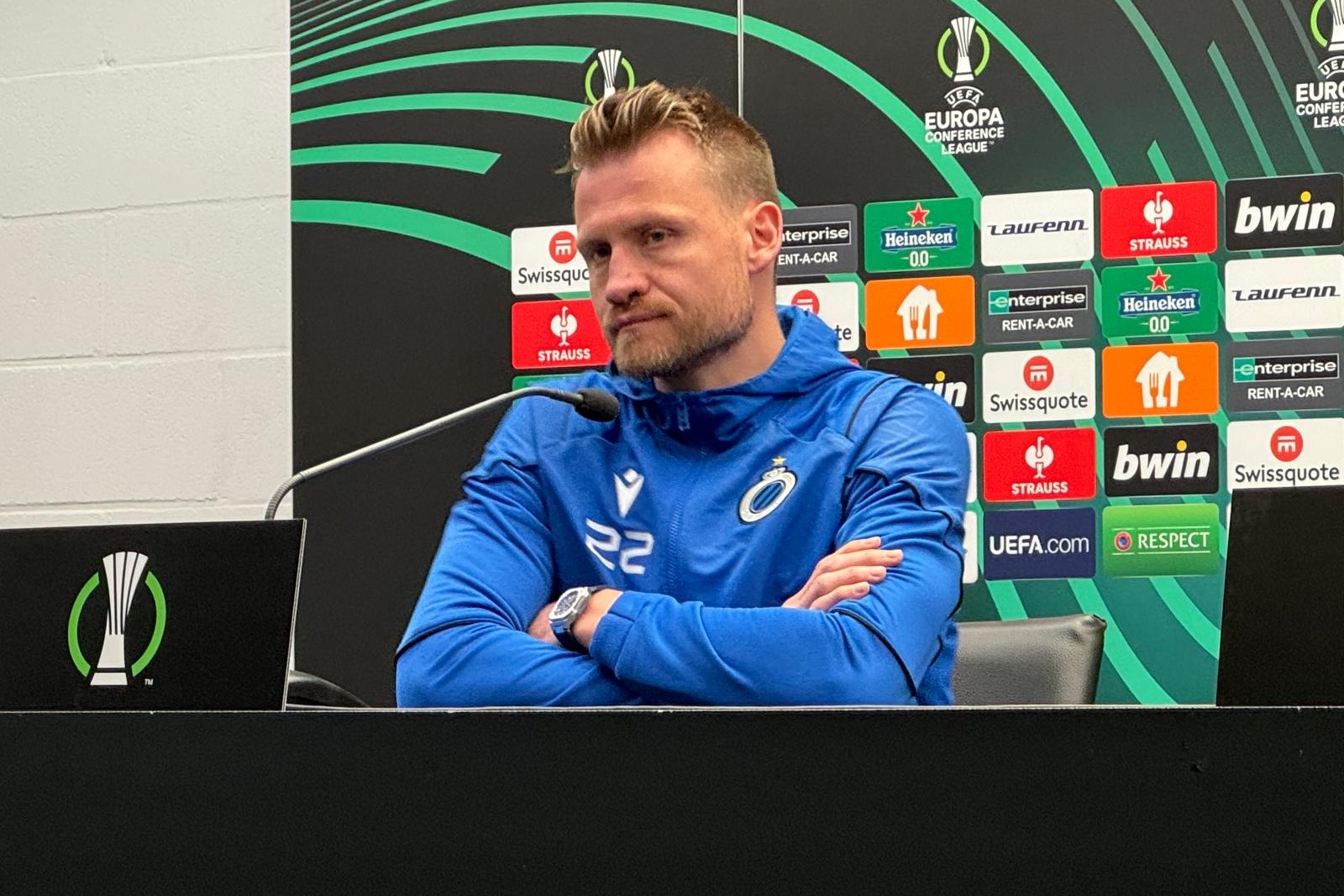 Brugge, Mignolet: “Il rigore su Nzola in Inghilterra non lo fischierebbero mai”