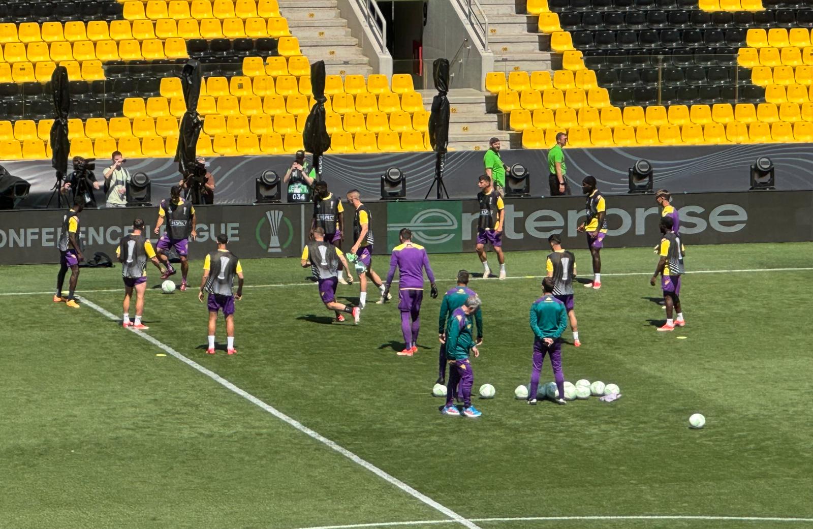 Fiorentina, il programma di oggi