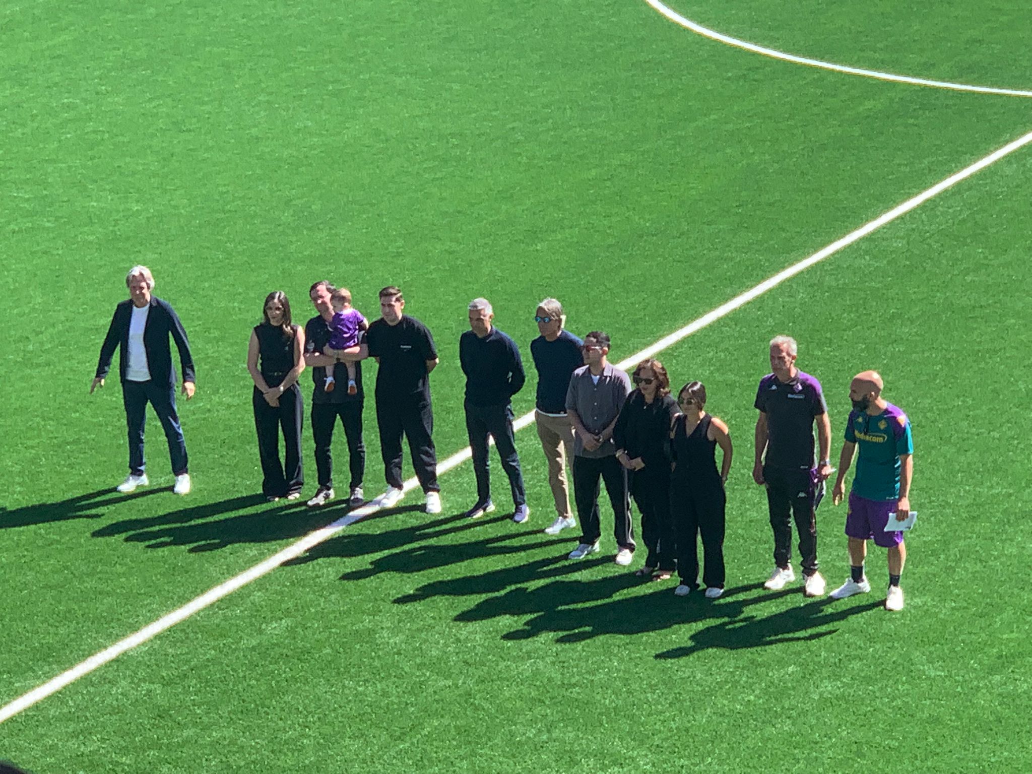 Dal Viola Park: presente la famiglia Barone per il torneo in memoria di Joe (FOTO VI.IT)