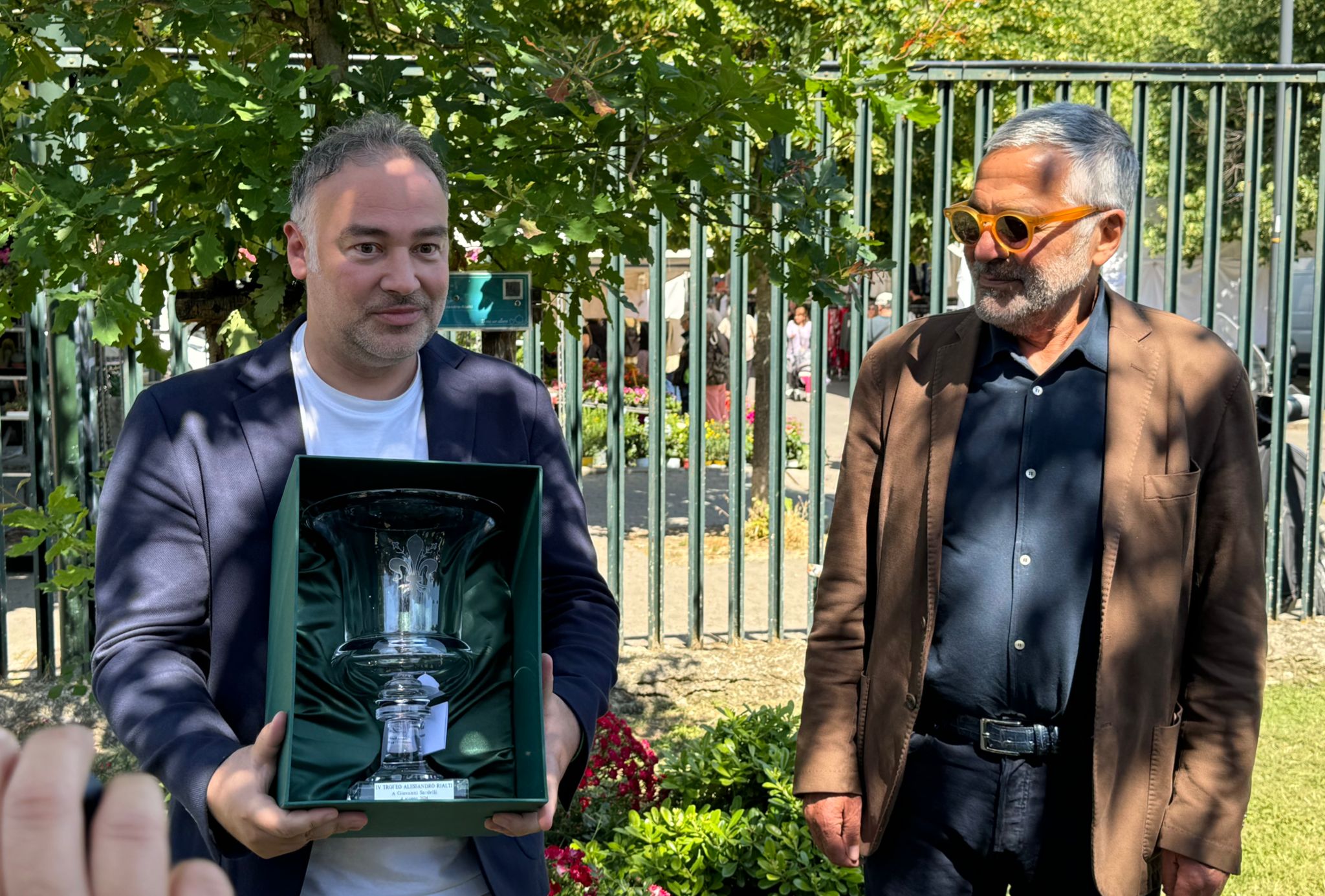 Premio Rialti: consegnato il premio a Giovanni Sardelli (FOTO/VIDEO VI.IT)