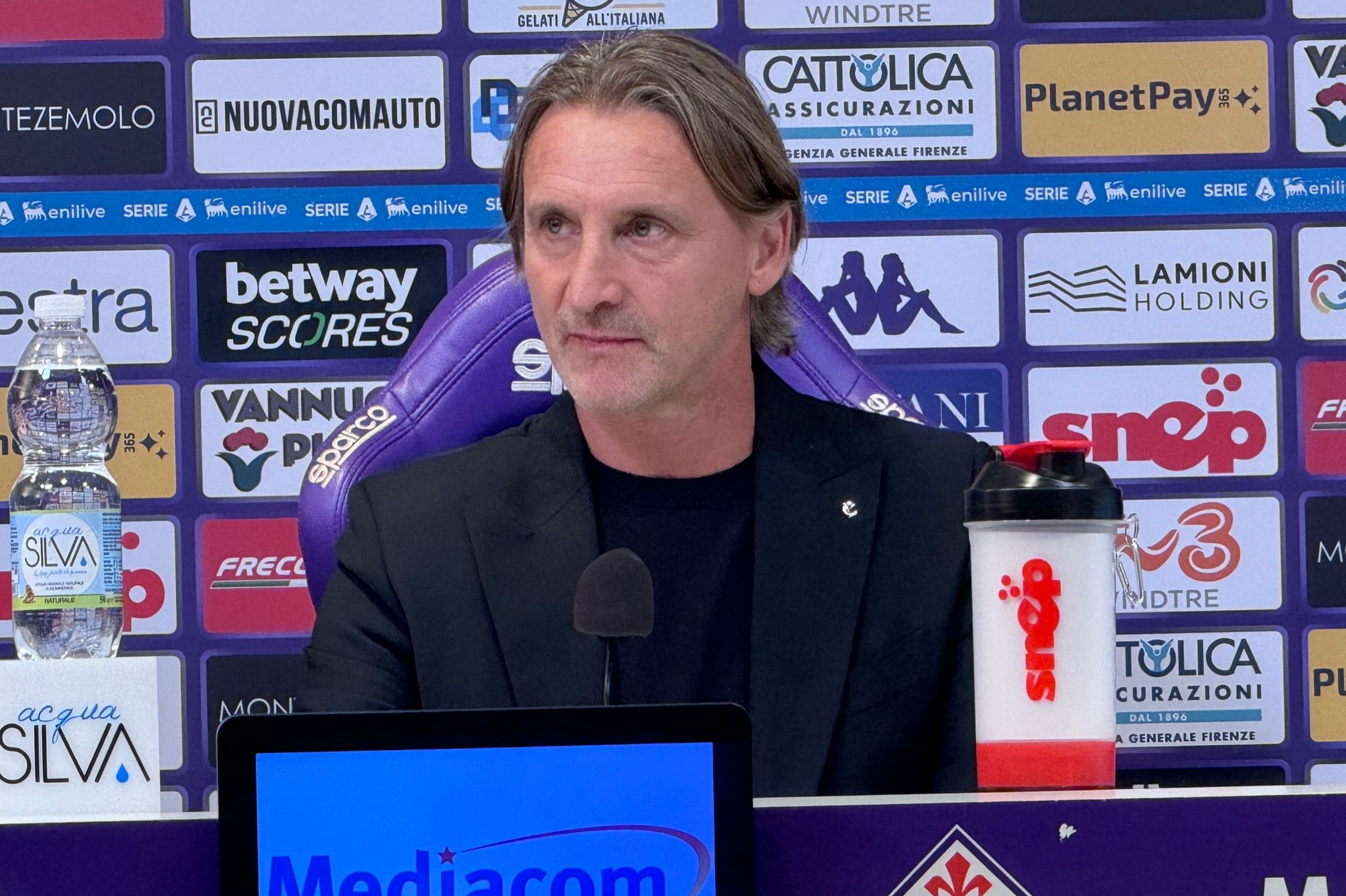 Nicola: "Fiorentina grande squadra perché ha vinto una partita così. Rammarico per il mancato pari"