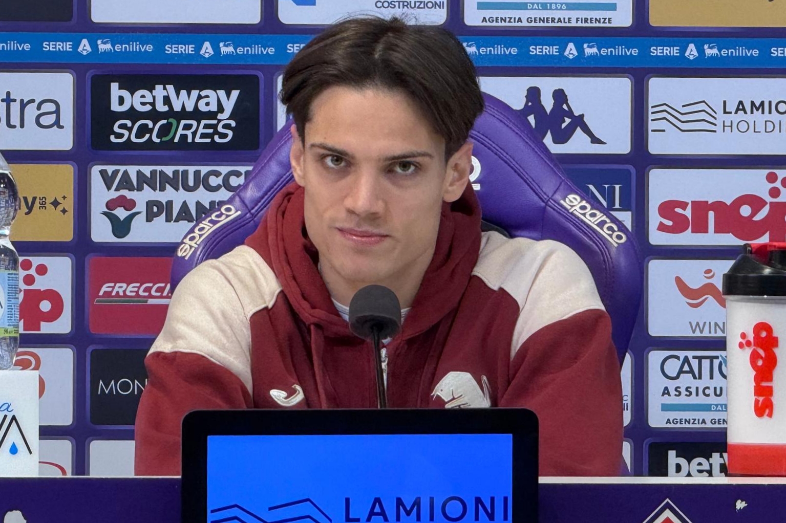 Ricci: "Punto che dà autostima, potevamo vincere ma va bene così. L'interesse viola in passato..."