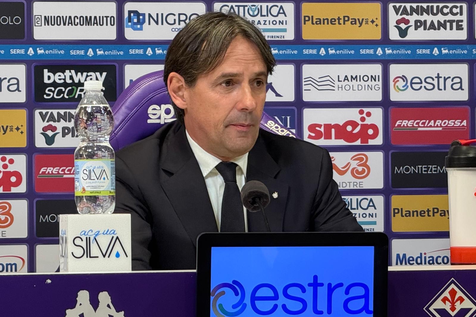 Inzaghi (sala stampa): "La Fiorentina ha vinto con merito, non abbiamo trovato l'episodio"