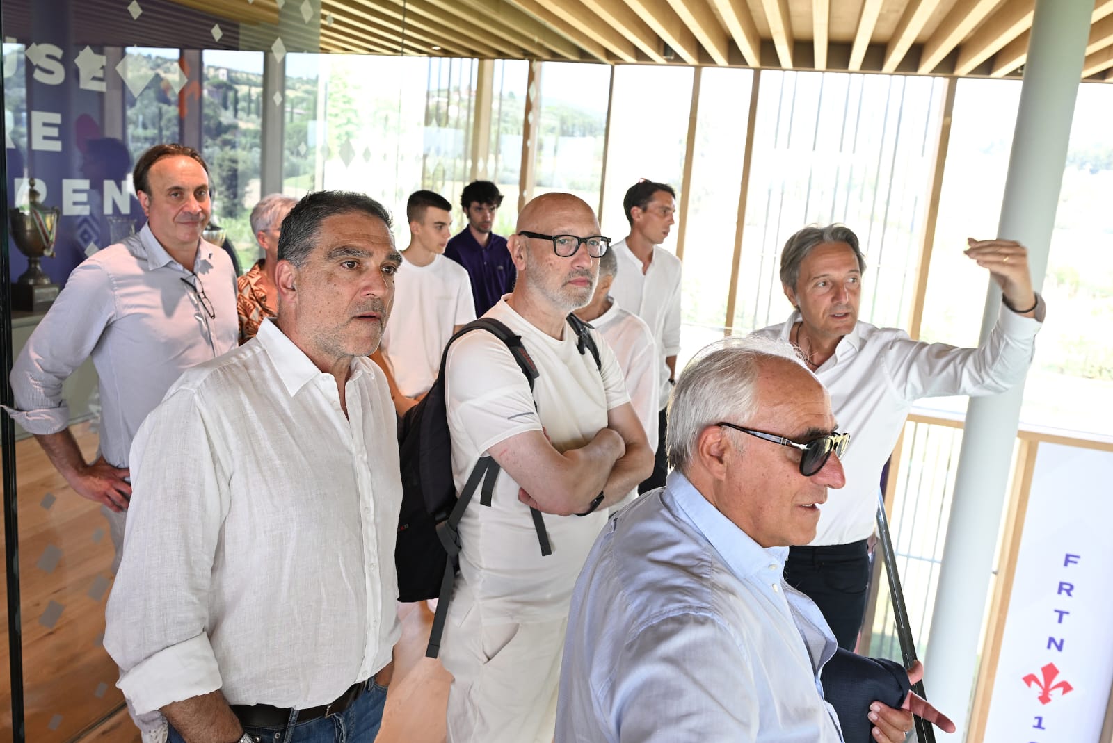 I campioni della Coppa del '75 in visita al Viola Park: le immagini