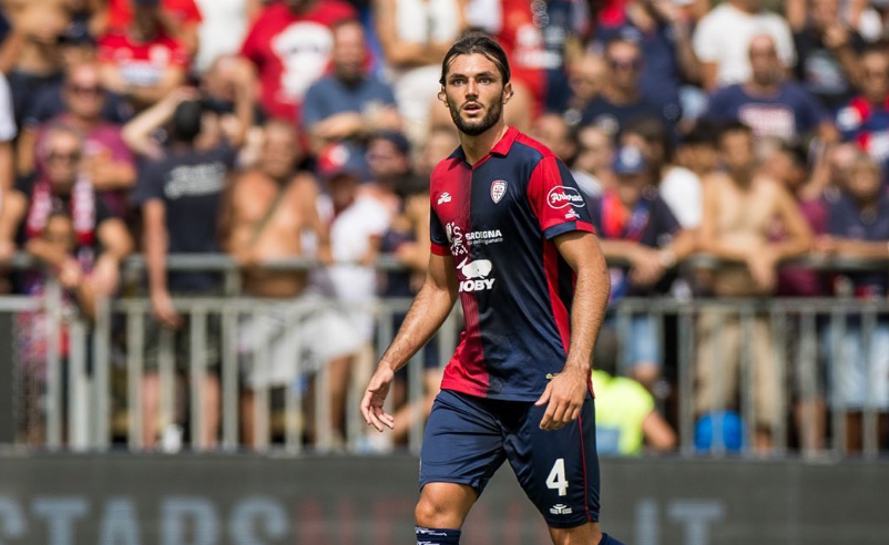 Cagliari, giallo pesante per Dossena: era diffidato, dovrà saltare la Fiorentina