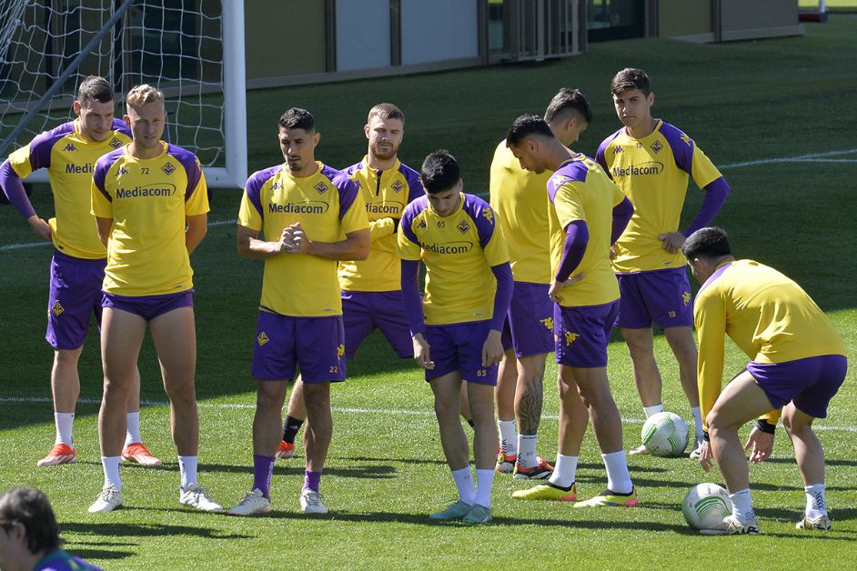 Dal Viola Park, rifinitura verso il Viktoria Plzen. Gruppo al completo per Italiano (VIDEO VI.IT)