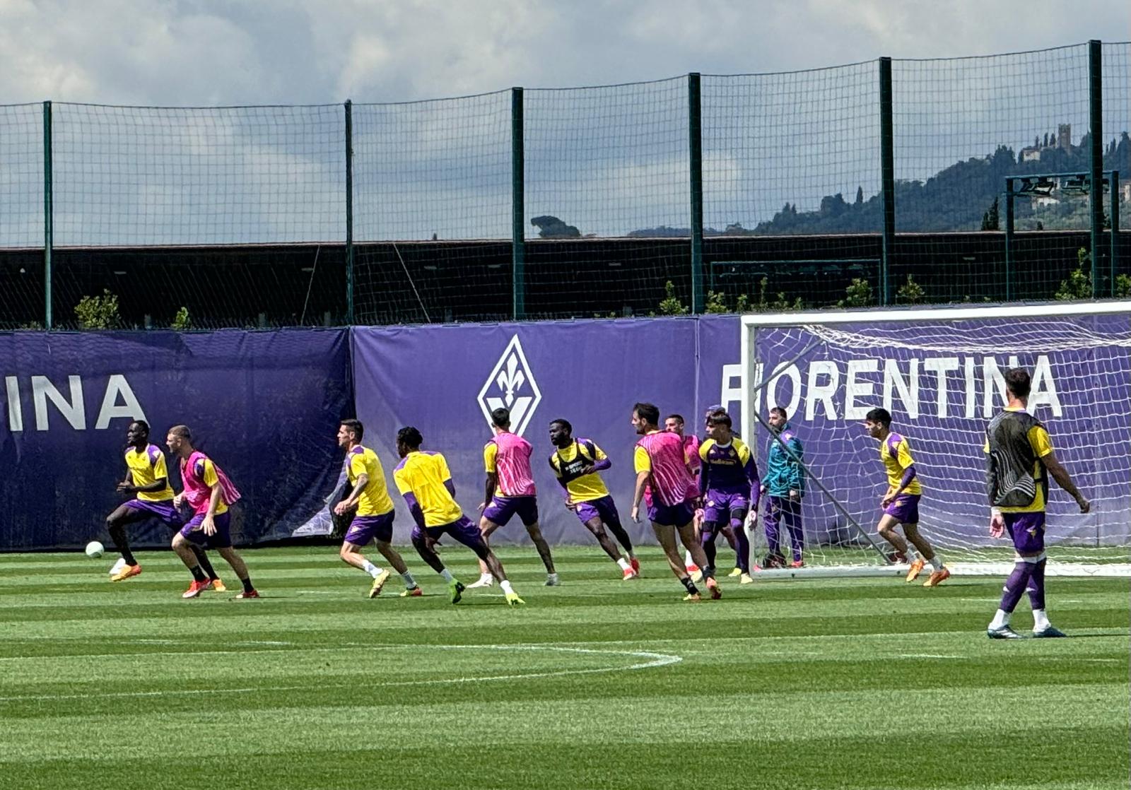 Fiorentina, al Viola Park l'allenamento di rifinitura in vista di Cagliari (FOTO-VIDEO VI.IT)