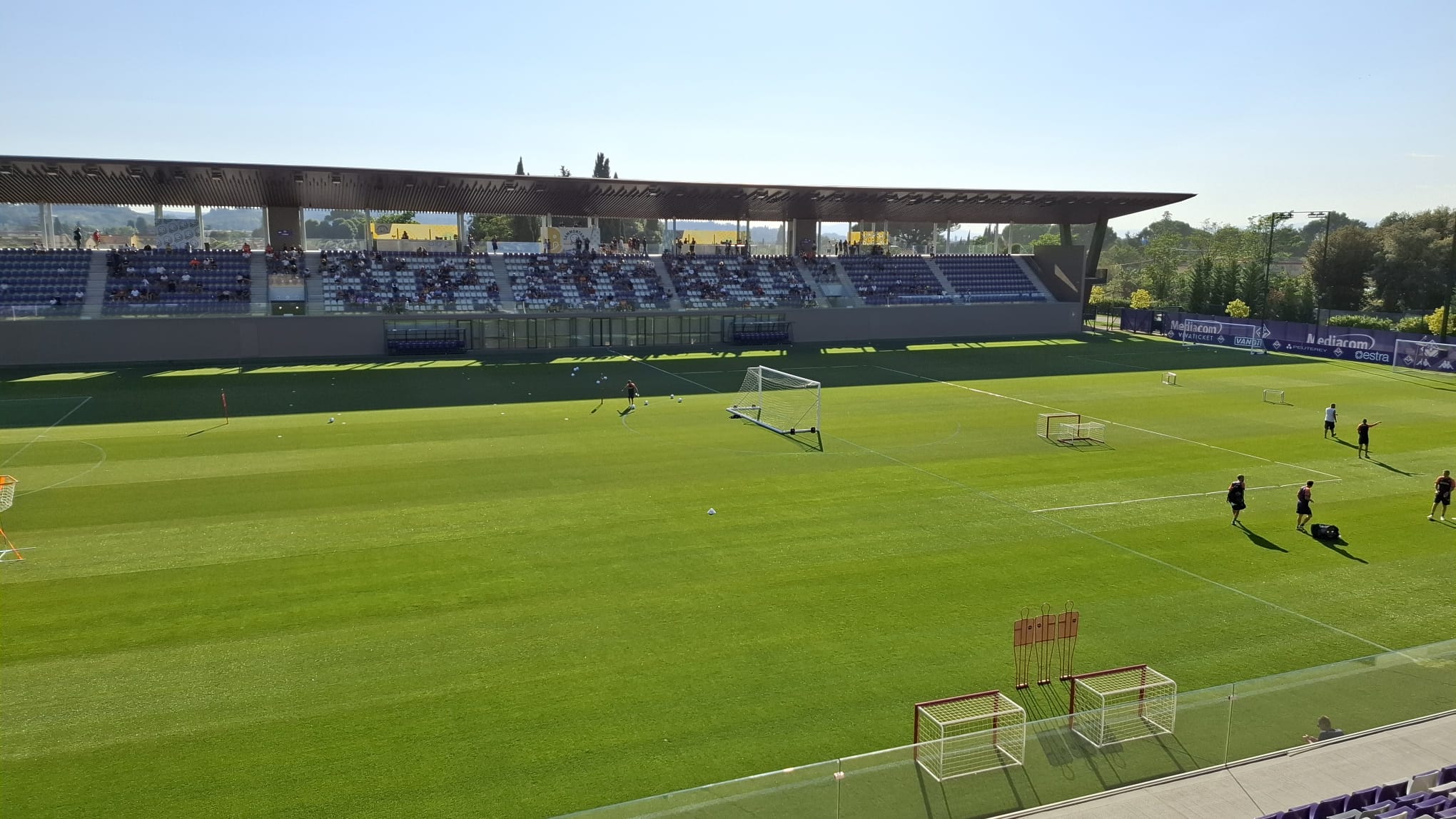 Viola Park, rivivi l’allenamento con il racconto di LaViola.it