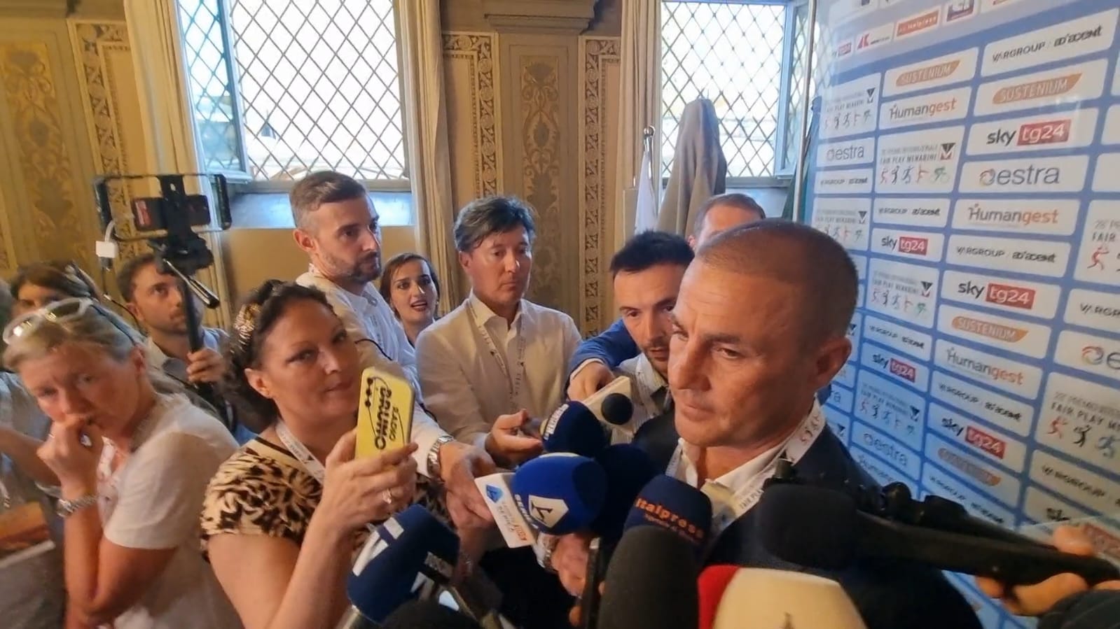 Cannavaro: "Lucca ha ampi margini di miglioramento. Palladino ha qualità" (VIDEO VI.IT)