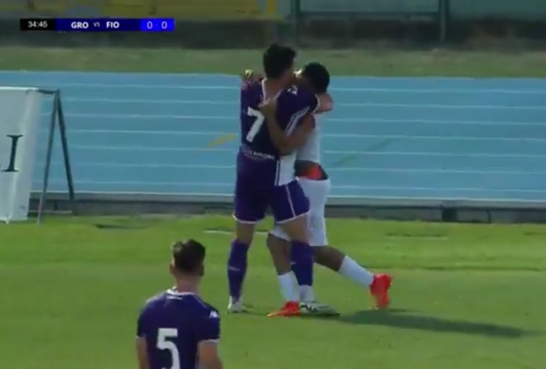 Sottil, nervosismo in amichevole: litiga con un giocatore del Grosseto