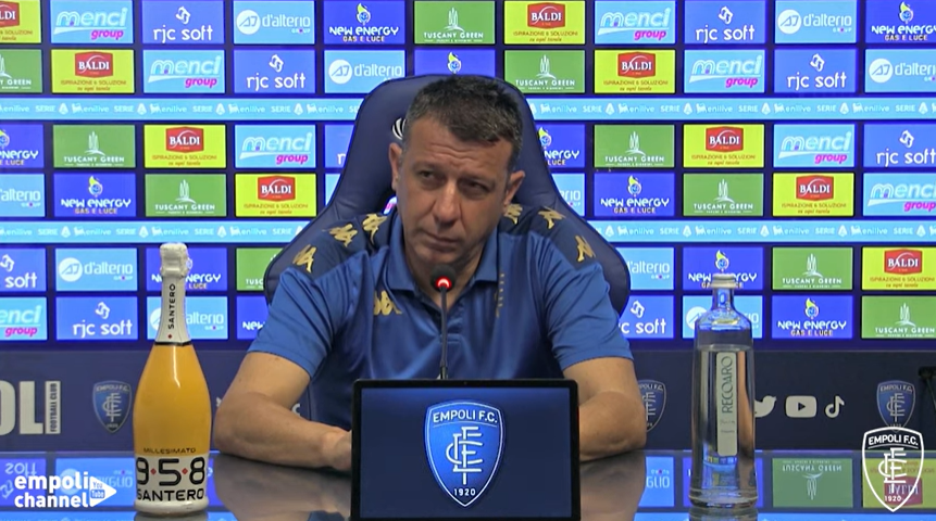 Empoli, D'Aversa: "Vicini a Bove. Pronti a una sfida importante"