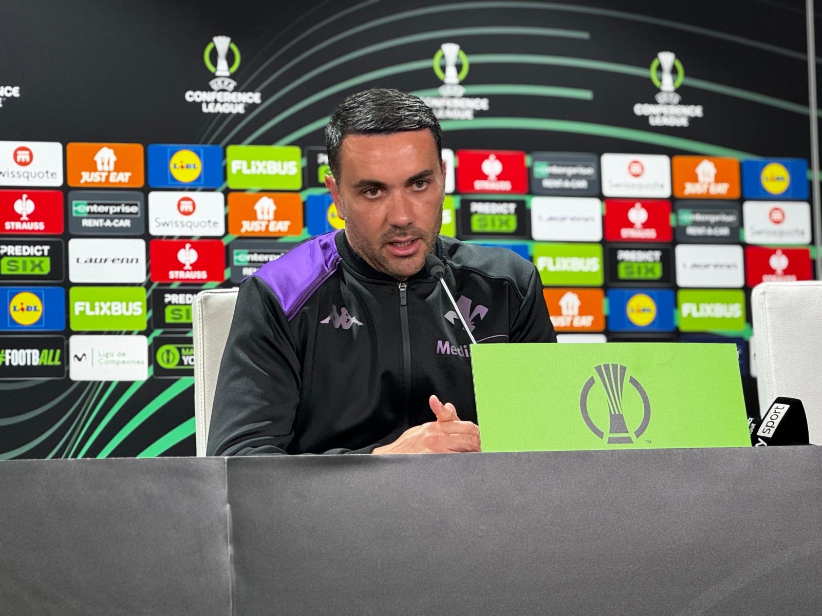 Palladino: "Kean sta bene, è motivato. Consapevoli delle nostre armi per far male al Betis"