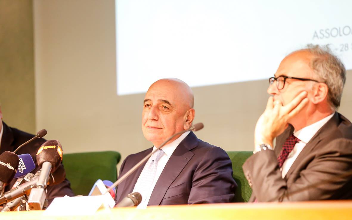 Galliani: "Contrasti Figc-Lega nati da Juve, Inter, Milan e Roma"