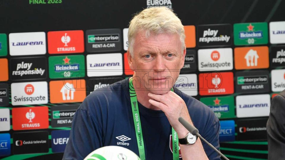 Moyes (West Ham): "Fiorentina forte, con le italiane è dura. Essere qui un grande traguardo"