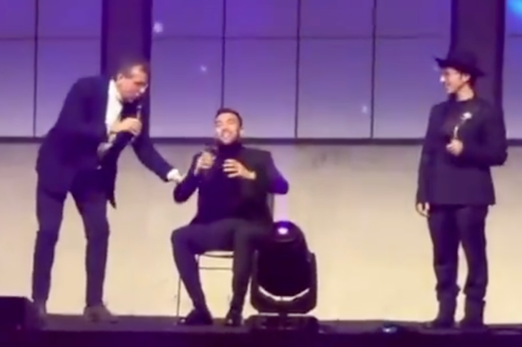 Giuntoli, gag alla cena di Natale con Nico Gonzalez: "Non è che si fa male?"