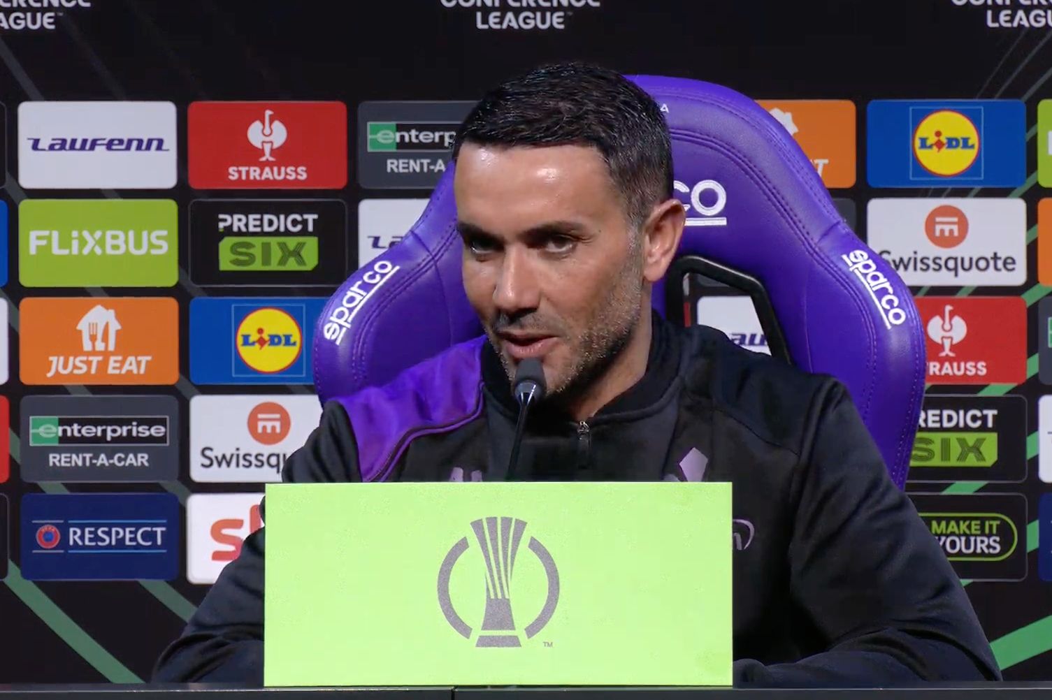 Palladino: “Domani gioca Terracciano tra i pali. Siamo motivati. Vitoria buona squadra"