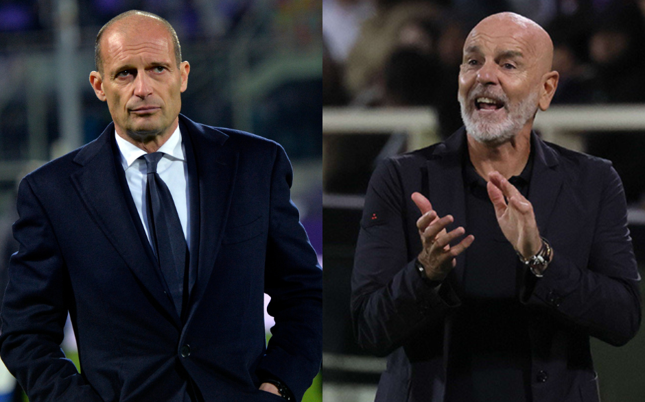 Pioli, Milan, Allegri e Fiorentina: i precedenti incrociati