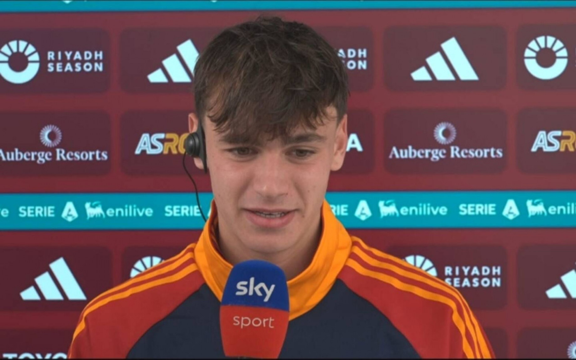 Roma, Pisilli: "Gol dedicato a Bove. La persona più importante per me nel mondo del calcio"