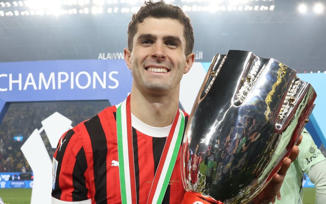 Pulisic, il report del Milan: salterà la Fiorentina, controlli tra 10 giorni