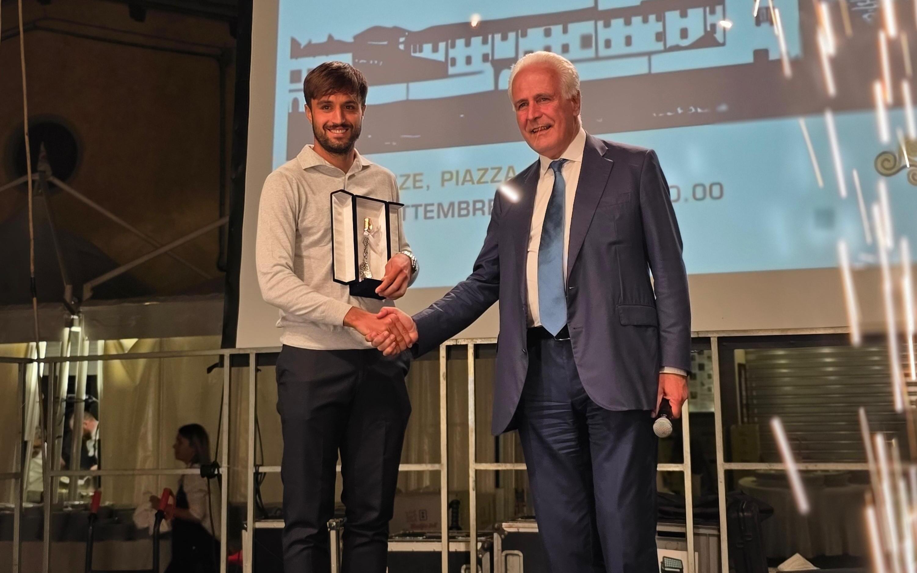 Luca Ranieri riceve il Torrino d'Oro (VIDEO VI.IT)