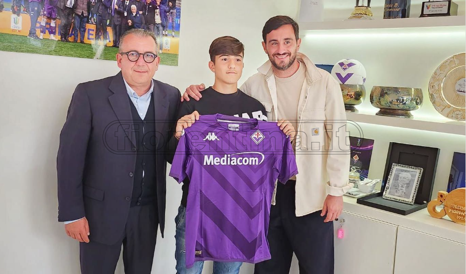 Giovanili, Aquilani porta un classe 2007 dalla sua Spes Montesacro alla Fiorentina (FOTO)