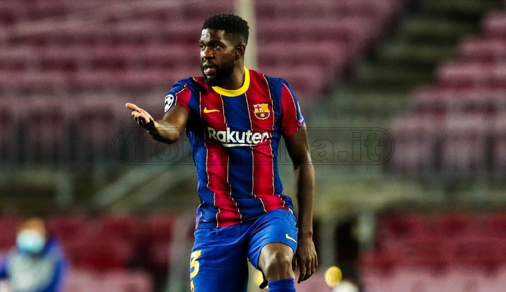 Dalla Spagna: Umtiti-Viola, ostacolo ingaggio. La Fiorentina vuole pagarne la metà