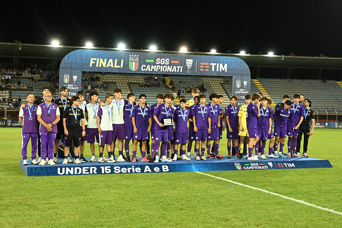 Under 15, niente da fare: Fiorentina battuta dall'Inter nella finale scudetto