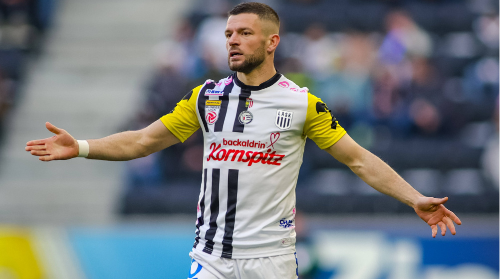 Berisha (LASK): "Domani sarà una gara tosta. Potrebbe andare bene anche un pareggio"