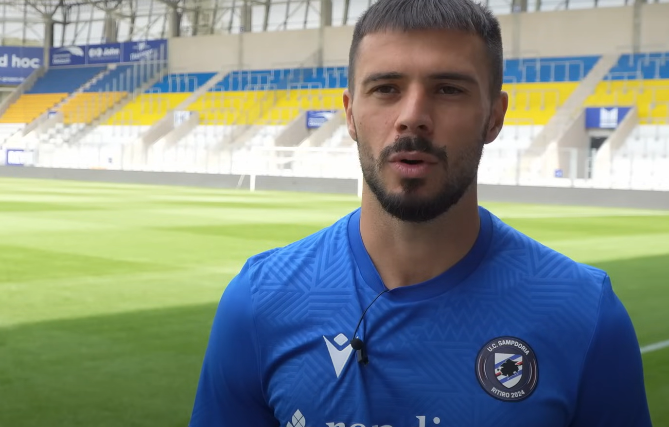 Ex viola, Venuti: "Voglio pensare che la Sampdoria fosse nel mio destino"