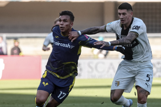 Serie A, il Parma sbanca Verona con la doppietta di Pellegrino