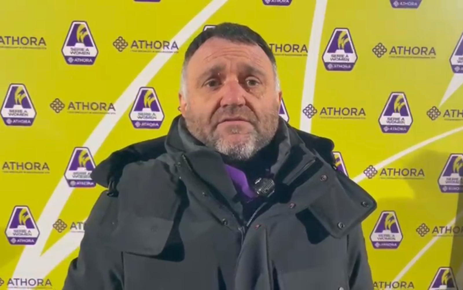 Femminile, Mazzoncini: «Episodio clamoroso, perso per colpa di un fallo evidente. Dov'è il fair play?»